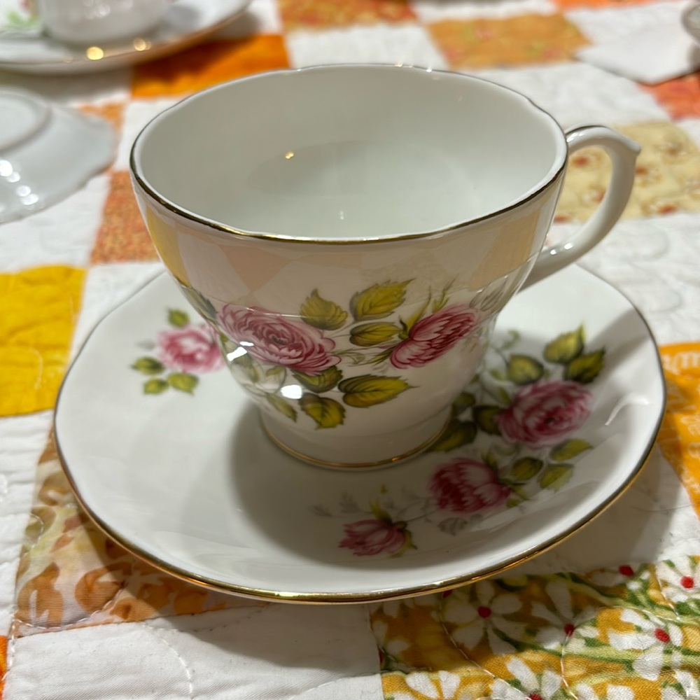 Vintage Duchess  Edithe teacup and saucer